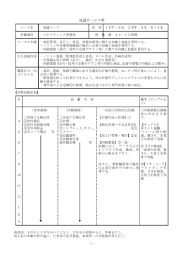 流通サービス科