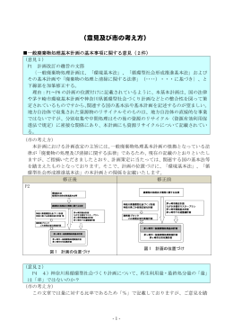 （市の考え方及び修正内容） （PDF 784.2KB）