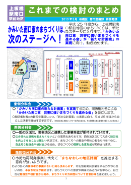 「これまでの検討のまとめ」2013年3月発行