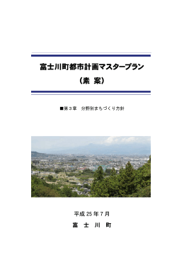 配布資料 - 富士川町