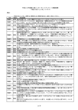 安全でおいしい水