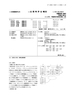 【解決手段】USBメモリ1は