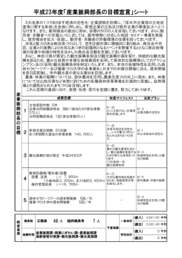 12産業振興部長の目標宣言（PDF形式：340KB）