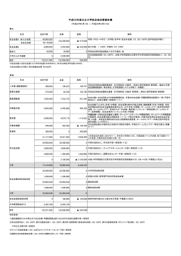 平成25年度収支決算書（PDF）