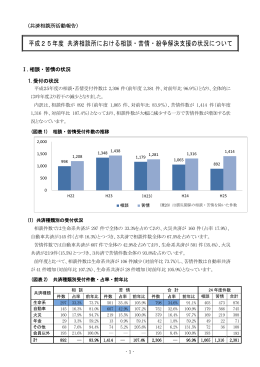 共済相談所活動報告（平成25年度）