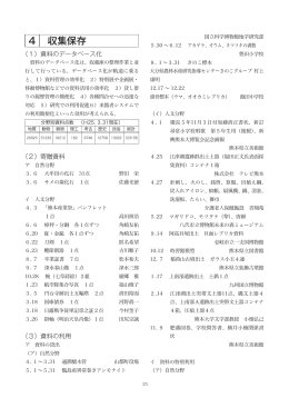 収集保存 4 - 熊本市立熊本博物館