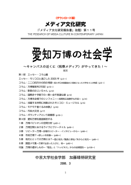 ダウンロード版（PDF） - 加藤晴明研究室のホームページ