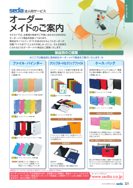 オーダーメイド（別製品）（P.221～230）