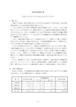 事業実施報告書