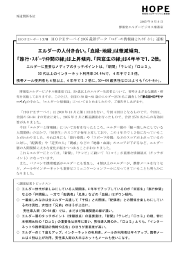 ｴﾙﾀﾞｰの情報縁とﾀｯﾁﾎﾟｲﾝﾄ