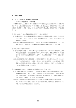 15 4．試作及び結果 4．1 人工リン鉱石（乾燥品）の製造結果 （1
