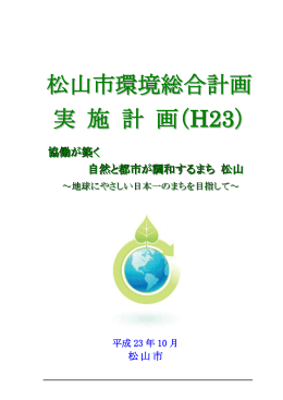 H23実施計画（PDF：1106KB）