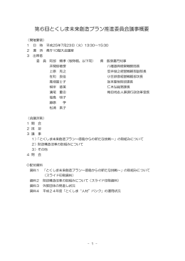 第6回議事概要.