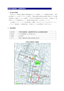 甲府中央商店街／山梨県甲府市