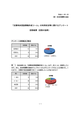 回答の抜粋 - 自治体国際化協会