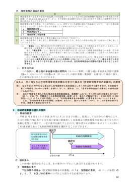 相続時精算課税選択の特例