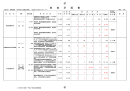 87 実 施 計 画 書 87