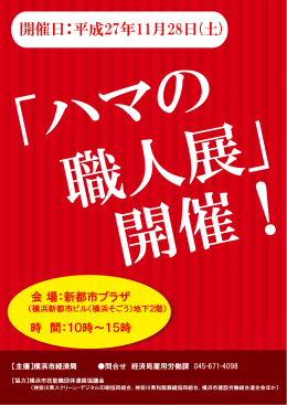 開催日：平成27年11月28日(土)
