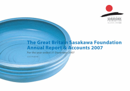 1 - Sasakawa Foundation
