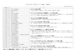 2011年新川宿まちづくり協議会活動(141KBytes)