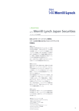 Merrill Lynch - AXHUM Consulting