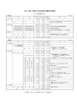 平成19年度 鳥取市中心市街地活性化協議会収支決算書