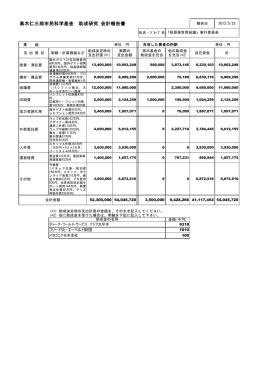 2011年 - 高木仁三郎市民科学基金