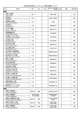 展示資料一覧はこちらから（4ページ/148KB）