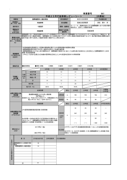 事業番号 041 平成25年行政事業レビューシート （外務省）