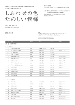 芹沢銈介生誕120年記念展 しあわせの色 たのしい模様