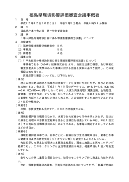 議事概要 [PDFファイル／22KB]