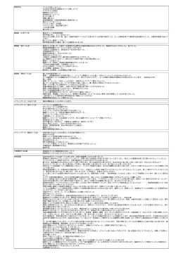 「自由にご記入下さい」とした設問の回答
