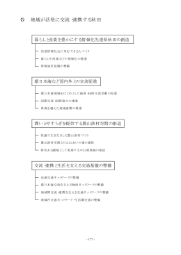 （5） 地域が活発に交流・連携する秋田