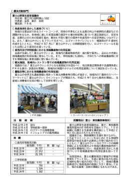 富士山野菜生産者協議会（優良活動部門）（PDF：81KB）