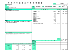 歳出予算説明調書（企業会計）(PDF文書)