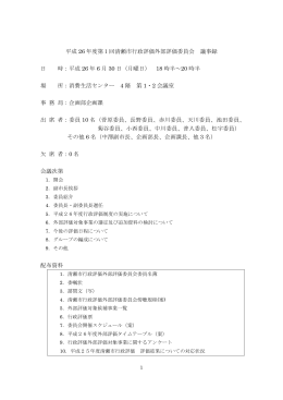 第1回 議事録（PDF:234 KB）