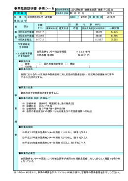 夜間急病センター運営費【PDF：9KB】