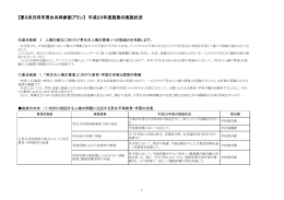 【第3次日向市男女共同参画プラン】 平成23年度施策の実施状況