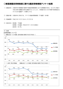 平成24年度調査「集計結果（平成24年12月）」 PDF・240KB