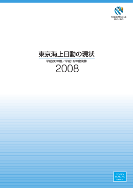 2008年度版 - 東京海上日動