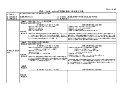 平成20年度 地方の元気再生事業 事業実施調書