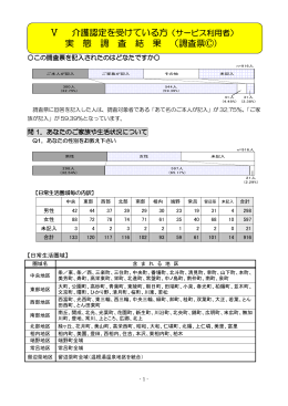 調査結果C票（サービス利用者）(418KBytes)