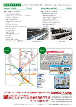 教育機器のご紹介・案内図