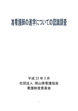 H24.4 平成22年度 准看護師進学調査（PDF