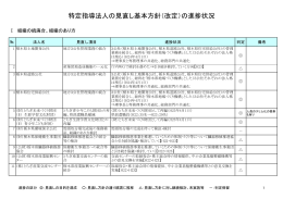 （改定）の進捗状況について（PDF：366KB）