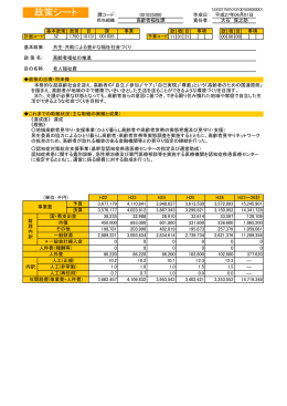 政策シート