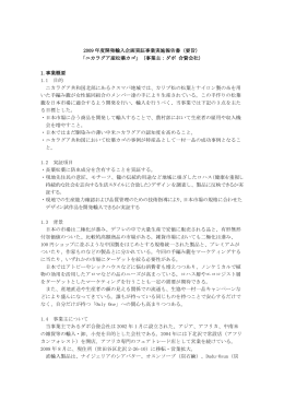 「ニカラグア産松葉カゴ」（事業主：ダポ