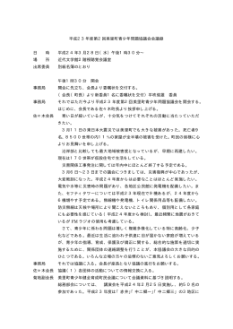 平成24年3月28日開催