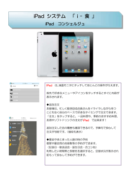 iPad システム 「i
