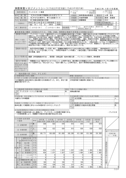 事務事業マネジメントシート